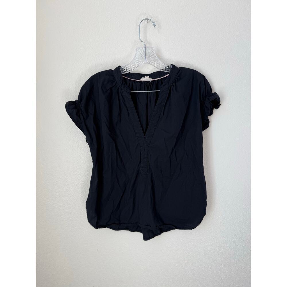 Anthropologie Pilcro The Tatum Flutter Sleeve Blouse: Poplin Edition Size Small - Picture 4 of 9